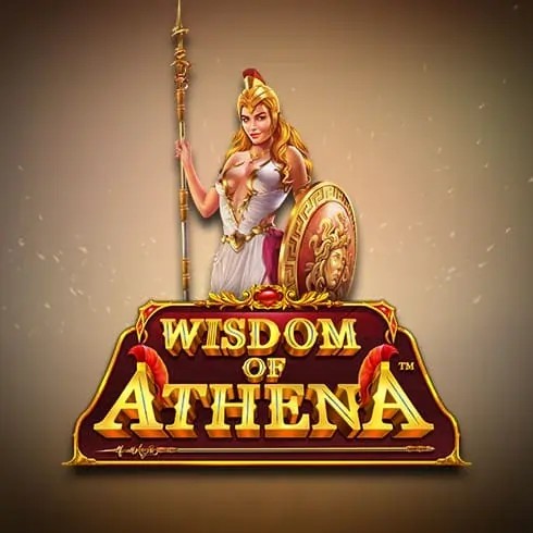 Official Slots logo: Wisdom of Athena by Pragmatic Play at Blaze Spins Casino