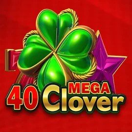 Enjoy 40 Mega Clover by Amusnet Interactive – logo hosted on blazespinscasino.eu