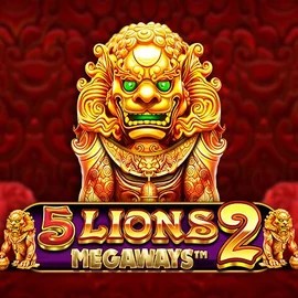 Official Slots logo: 5 Lions Megaways 2 by Pragmatic Play at Blaze Spins Casino