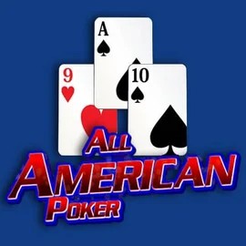 All American Poker slot icon by RTG (Reel Time Gaming), available at Blaze Spins Casino