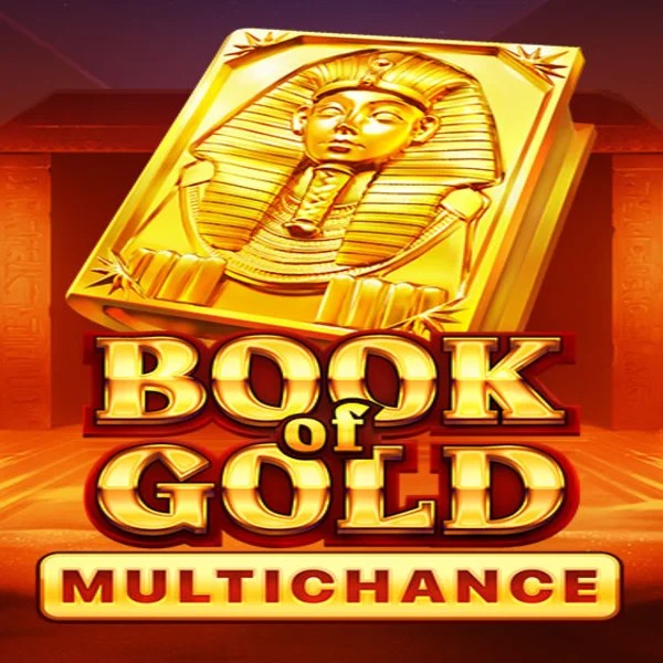 Book of Gold Multichance online game logo by Playson on blazespinscasino.eu