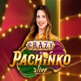 Crazy Pachinko logo by Evolution Blaze Spins Casino
