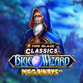 Fire Blaze Blue Wizard Megaways – slot by Rarestone Gaming, featured at blazespinscasino.eu