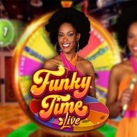 Funky Time slot visual from Evolution available on blazespinscasino.eu