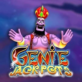 Genie Jackpots logo by Blueprint Gaming Blaze Spins Casino