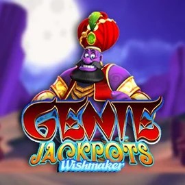 Genie Jackpots Wishmaker game by Blueprint Gaming – logo hosted on Blaze Spins Casino