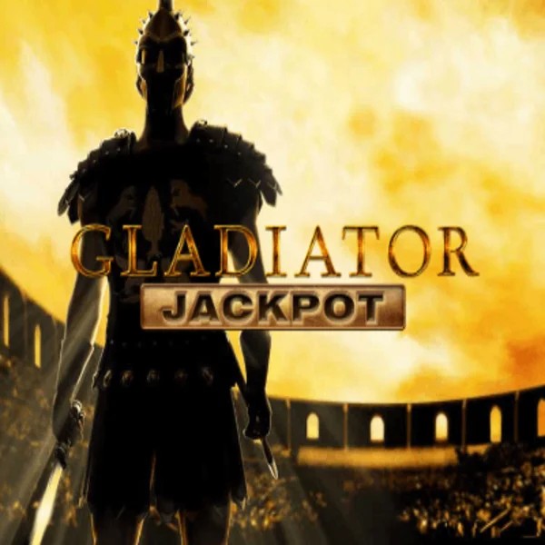 Gladiator Jackpot online game logo by Playtech on blazespinscasino.eu