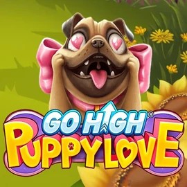 Go High Puppy Love logo by RubyPlay Blaze Spins Casino