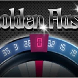 Golden Flash slot logo by WorldMatch at Blaze Spins Casino