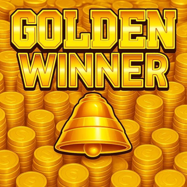 Golden Winner online game logo by Inspired Gaming on blazespinscasino.eu