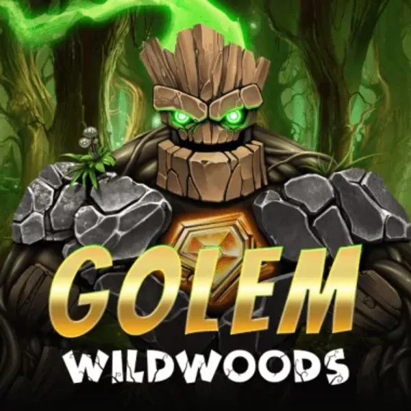 Official Slots logo: Golem Wildwoods by BF Games at Blaze Spins Casino