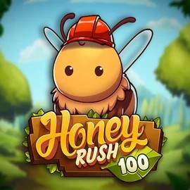 Honey Rush 100 game by Play'n GO – logo hosted on Blaze Spins Casino