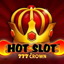 Hot Slot 777 Crown slot logo by Wazdan at Blaze Spins Casino