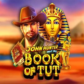 Official Slots logo: John Hunter and the Book of Tut by Pragmatic Play at Blaze Spins Casino