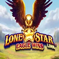 Slots logo of Lone Star Link Eagle Wins from Novomatic at Blaze Spins Casino
