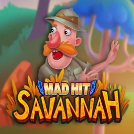 Mad Hit Savannah logo – Slots by RubyPlay at Blaze Spins Casino