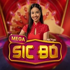 Official Live Casino logo: Mega Sic Bo by Pragmatic Play at Blaze Spins Casino