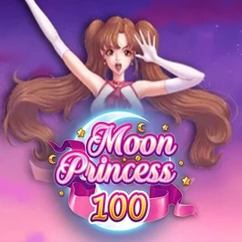 Moon Princess 100 online game logo by Play'n GO on blazespinscasino.eu