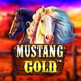 Mustang Gold logo – Slots by Pragmatic Play at Blaze Spins Casino