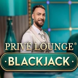 Privé Lounge Blackjack logo by Pragmatic Play at Blaze Spins Casino