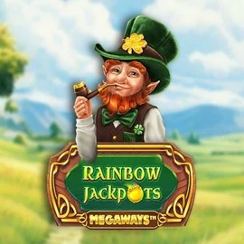 Enjoy Rainbow Jackpots Megaways by Red Tiger Gaming – logo hosted on blazespinscasino.eu