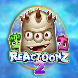 Reactoonz 2 casino game by Play'n GO – featured logo at Blaze Spins Casino
