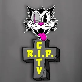 RIP City slot logo by Hacksaw Gaming at Blaze Spins Casino