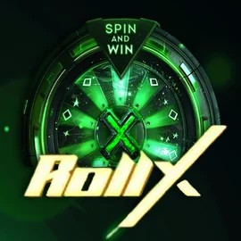 Roll X logo by SmartSoft at Blaze Spins Casino
