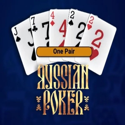 Russian Poker slot icon by OneTouch Games, available at Blaze Spins Casino