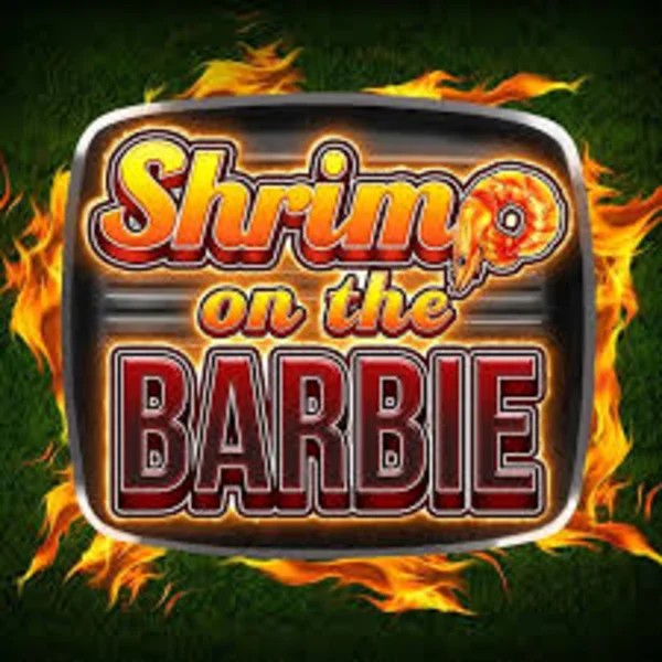 Shrimp on the Barbie logo by Greentube at Blaze Spins Casino