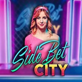 Side Bet City logo – Live Casino by Evolution at Blaze Spins Casino