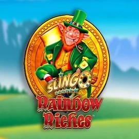 Enjoy Slingo Rainbow Riches by Gaming Realms – logo hosted on blazespinscasino.eu