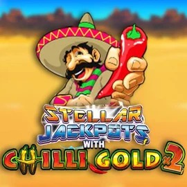 Stellar Jackpots with Chilli Gold x2 slot visual from Lightning Box Game available on blazespinscasino.eu