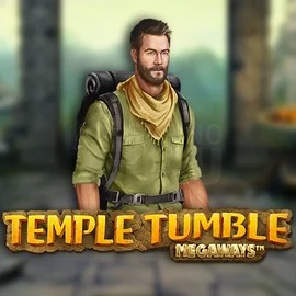 Official Slots logo: Temple Tumble Megaways by Relax Gaming at Blaze Spins Casino