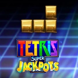 Tetris Super Jackpots logo – Jackpots by WMS at Blaze Spins Casino