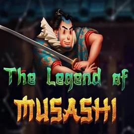 Slots logo of The Legend of Musashi from Peter & Sons at Blaze Spins Casino