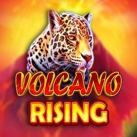 Volcano Rising game by RubyPlay – logo hosted on Blaze Spins Casino
