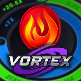Vortex (Turbo Games) by Turbo Games, showcased at blazespinscasino.eu – game logo