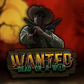 Wanted Dead or a Wild logo by Hacksaw Gaming at Blaze Spins Casino