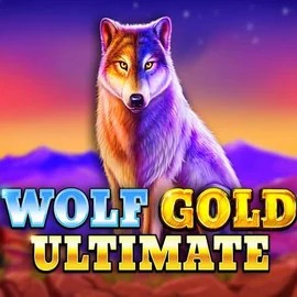 Slots logo of Wolf Gold Ultimate from Pragmatic Play at Blaze Spins Casino